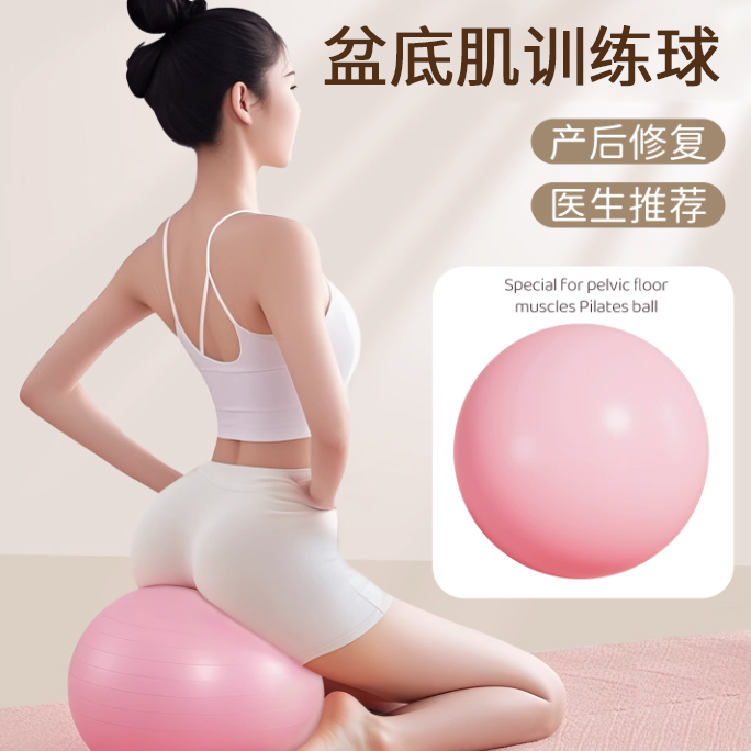 盆底肌训练球 普拉提球 翘臀瑜伽球 健身防爆球 25cm迷你小球