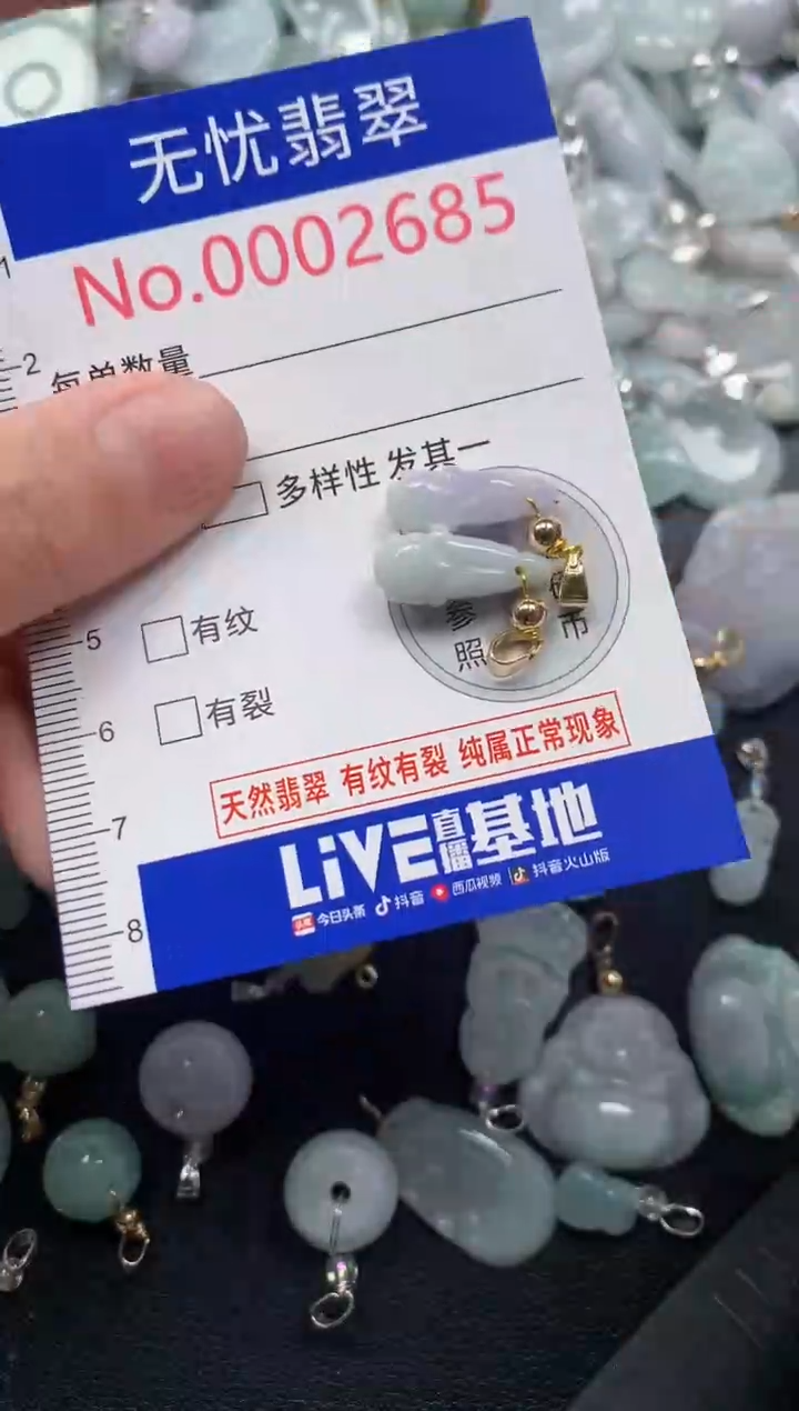 颈饰未镶嵌翡翠2685