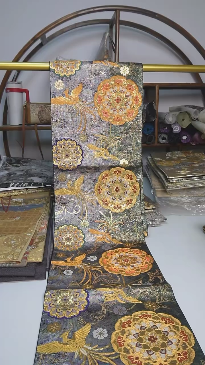 【闪购商品】织绣63西阵织六通宝相花