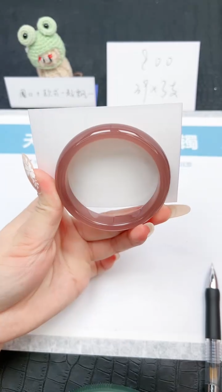 【闪购商品】石英质玉手镯未镶嵌Q17-56.6