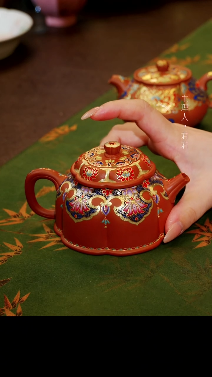 茶杯紫砂【宜景窑系列】壶