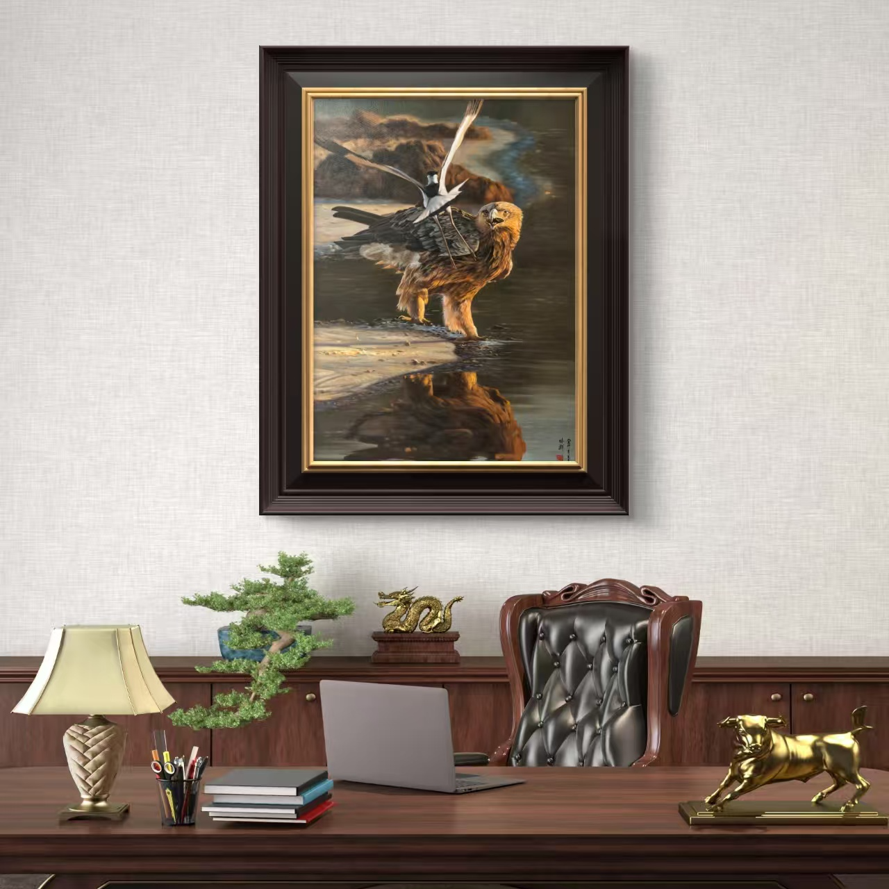 盛世藏美高端手绘油画102x132林群