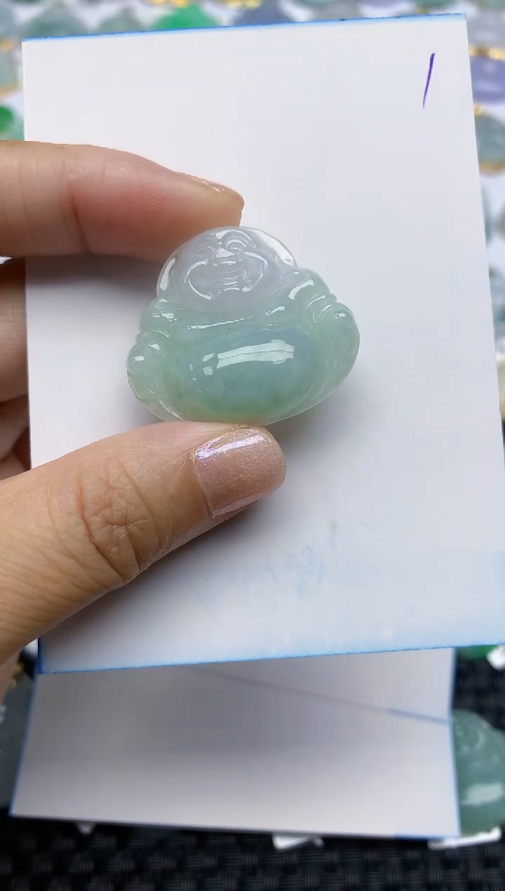 翡翠未镶嵌颈饰天然A货翡翠 26