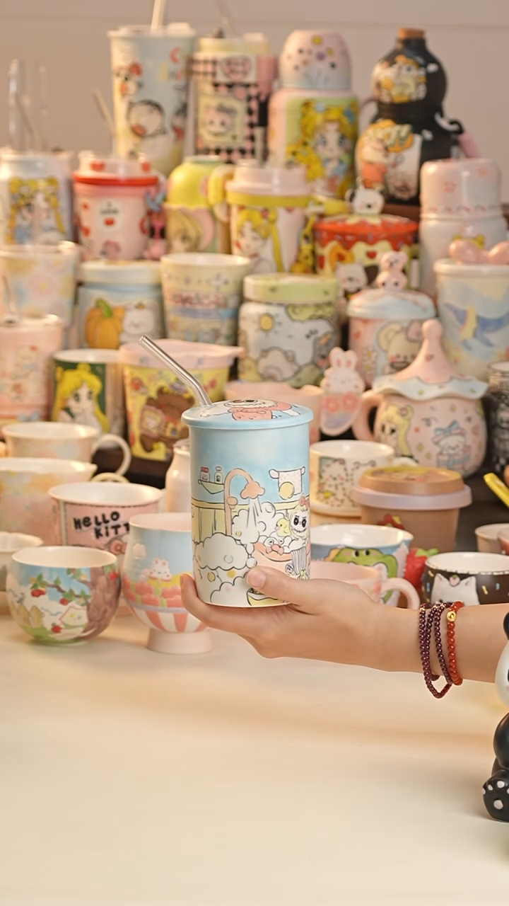 其他景德镇釉下彩手绘设计师款陶瓷