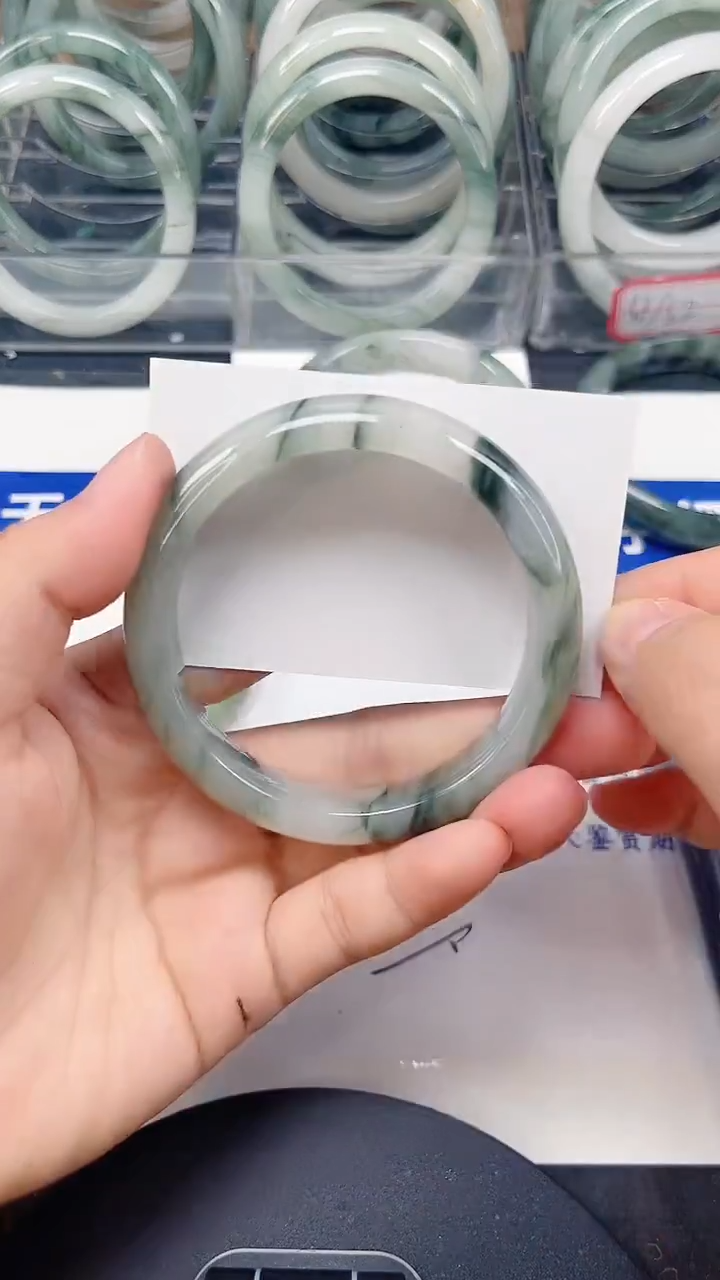 未镶嵌手镯石英质玉142-57/58