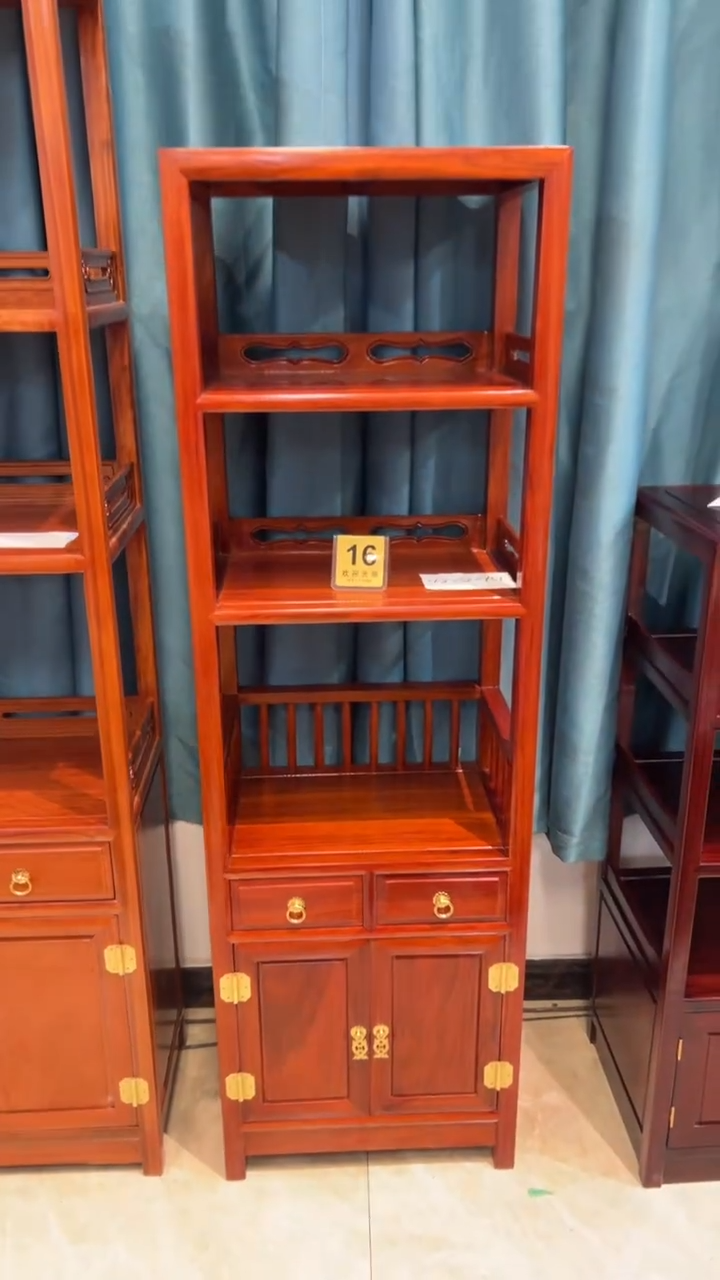 花梨木类端景台福利款154小书柜