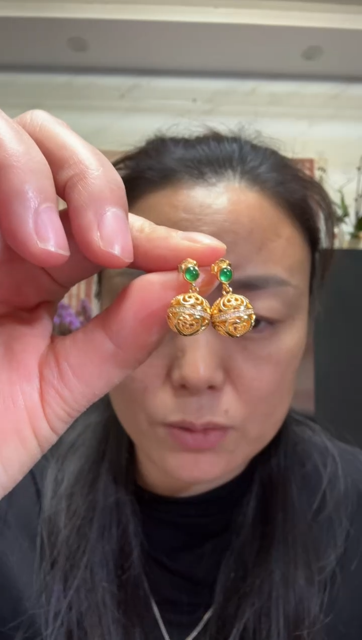 颈饰银S925镶嵌翡翠00008806