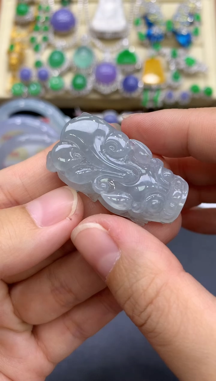 颈饰未镶嵌翡翠64-中国好珍宝