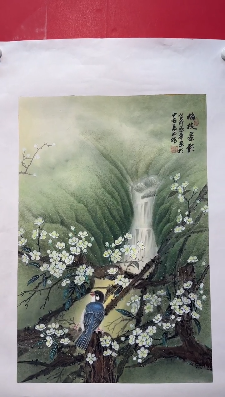 国画画家陆远华纯手绘原作