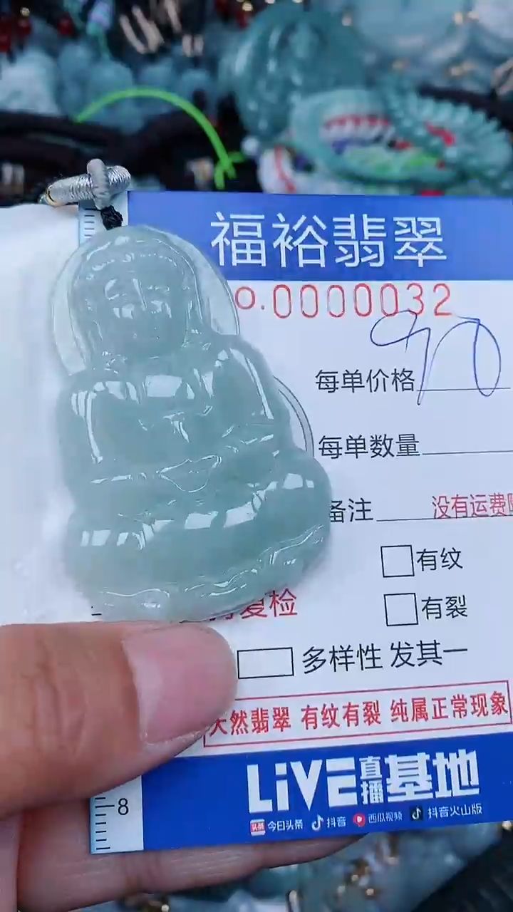 【闪购商品】翡翠颈饰未镶嵌...0000032