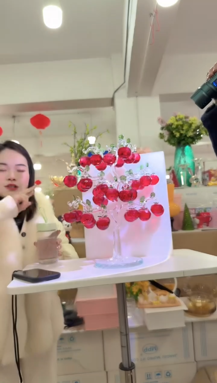 【闪购商品】无铅玻璃36挂大苹果