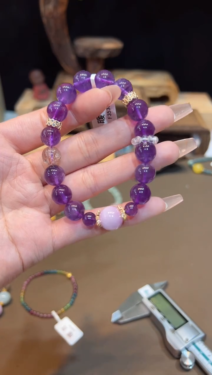 【闪购商品】水晶手链未镶嵌手饰@@F3536