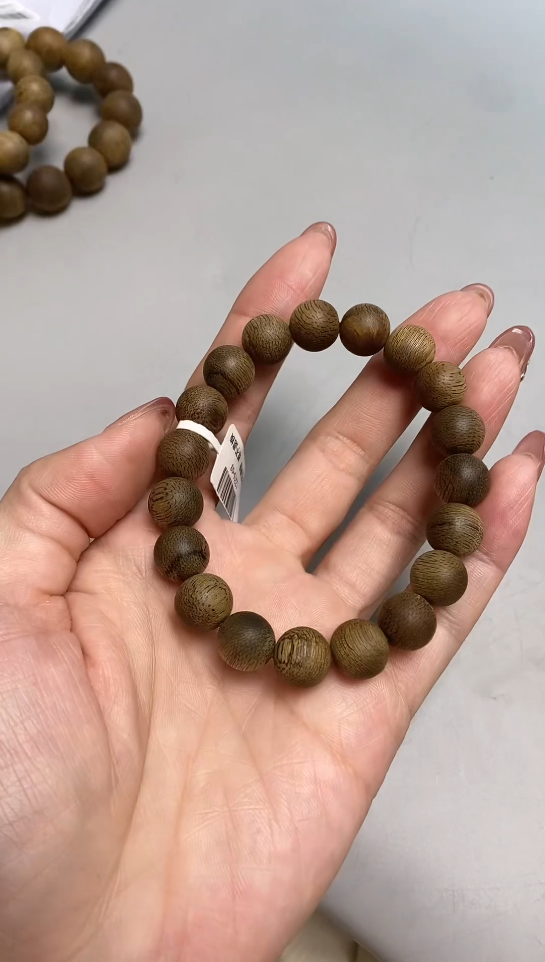 【闪购商品】沉香手串菩萨棋老型单圈1.1多样性发其一