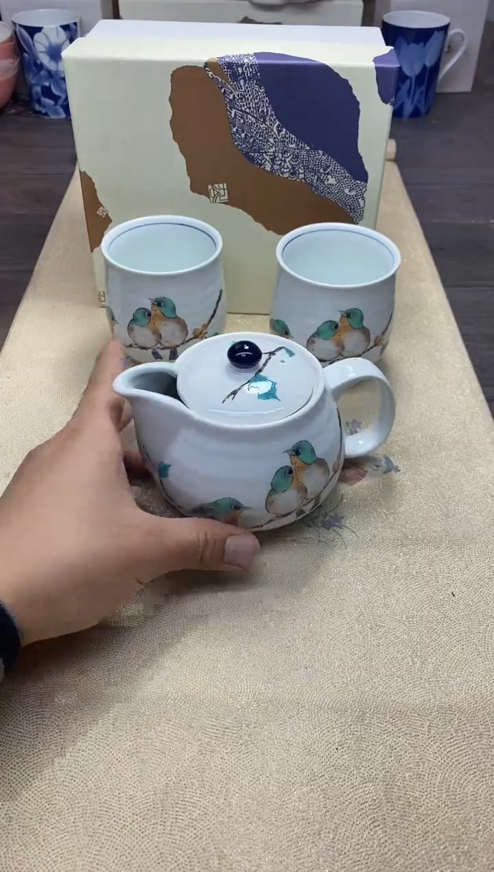 【闪购商品】茶具耐高温全品全新 （ 绣眼鸟茶具）
