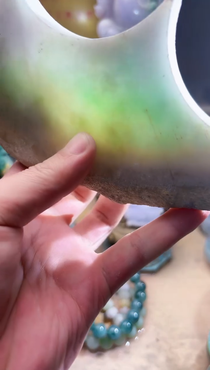 未镶嵌挂件翡翠A货张麦9505