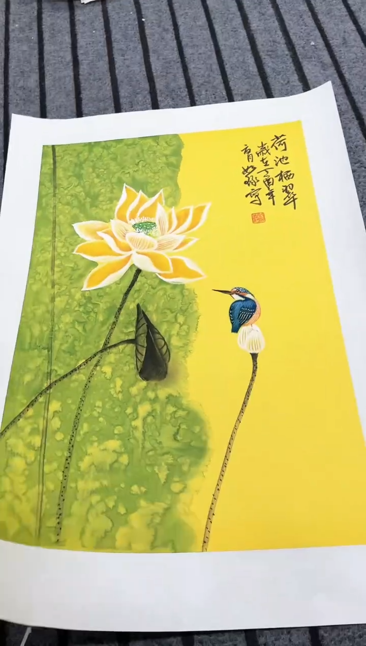 精品国画花鸟作品