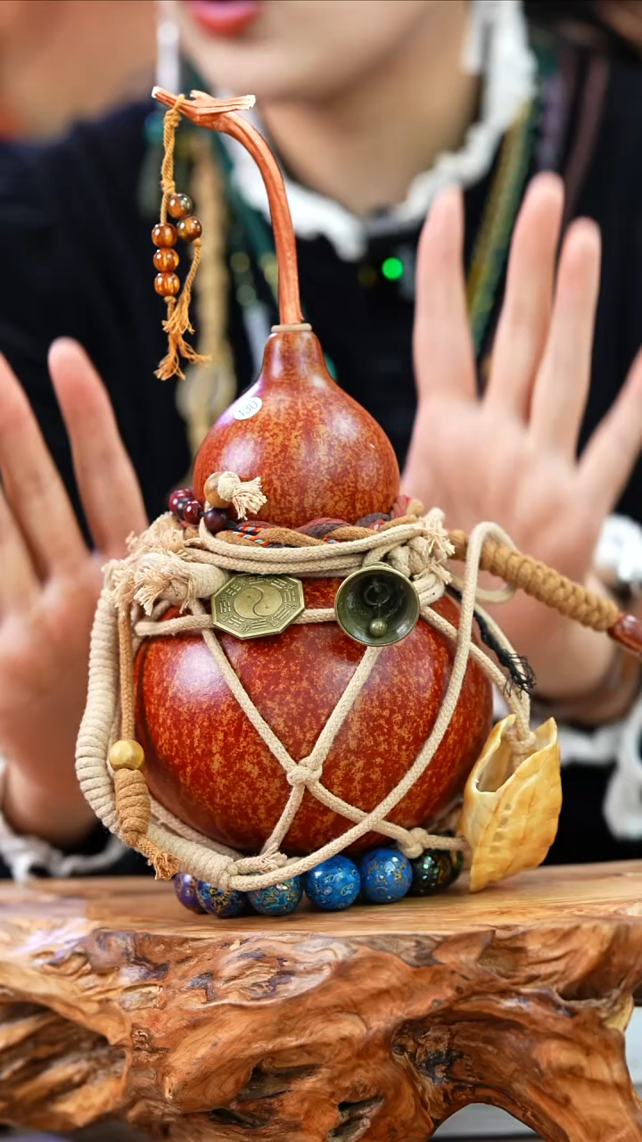 【闪购商品】130—光岳葫天然大漆酒葫芦不含漆珠