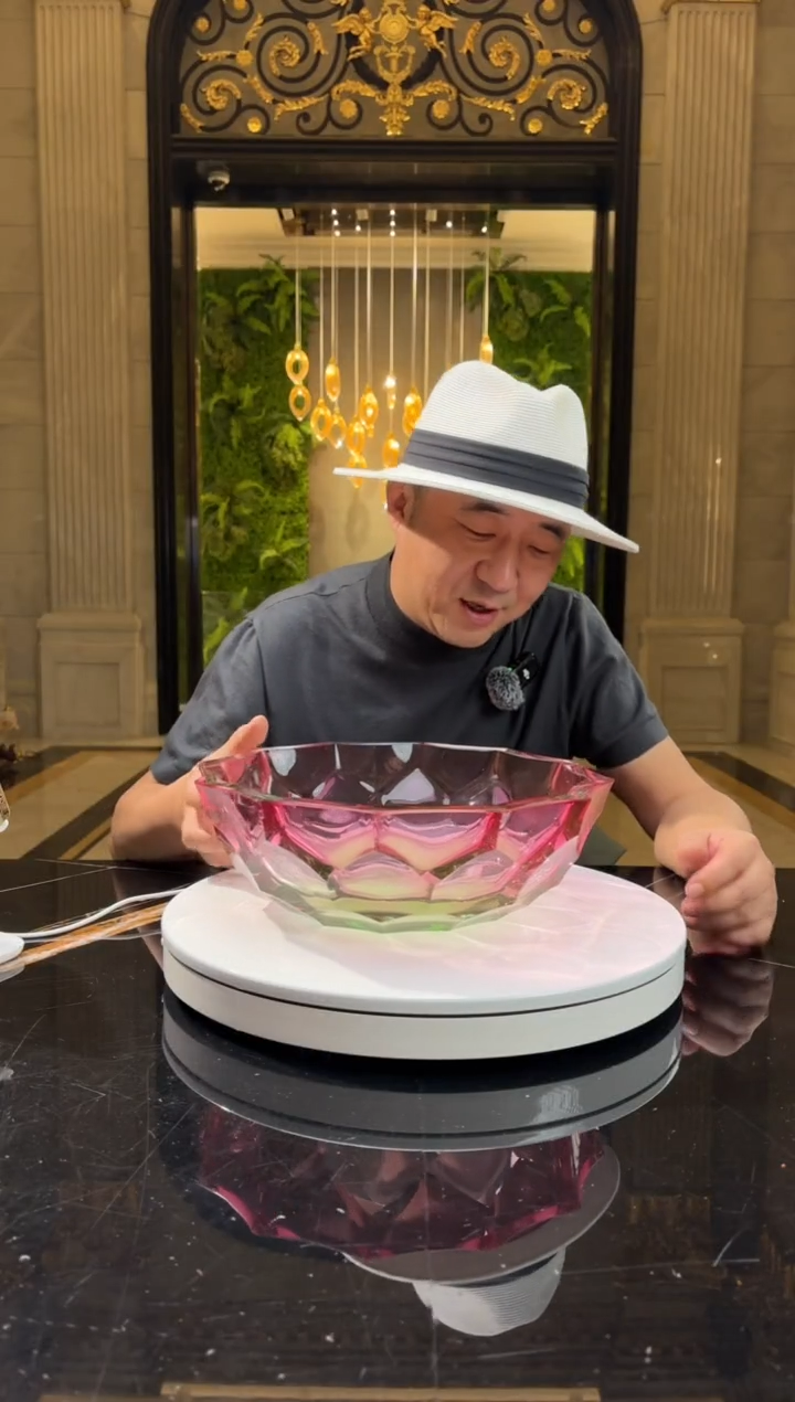 【闪购商品】茶宠AJ02038Caorle金红艺术果盘