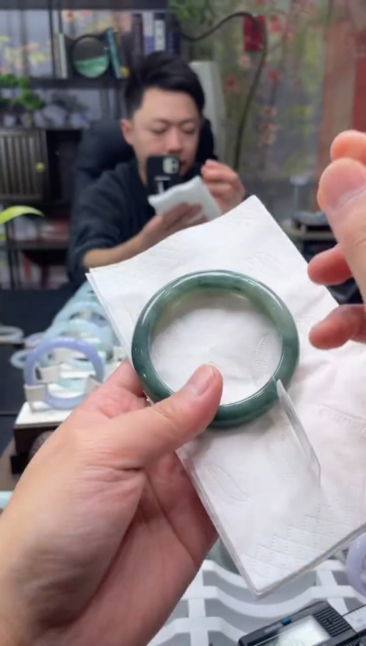 未镶嵌手镯翡翠5834*****