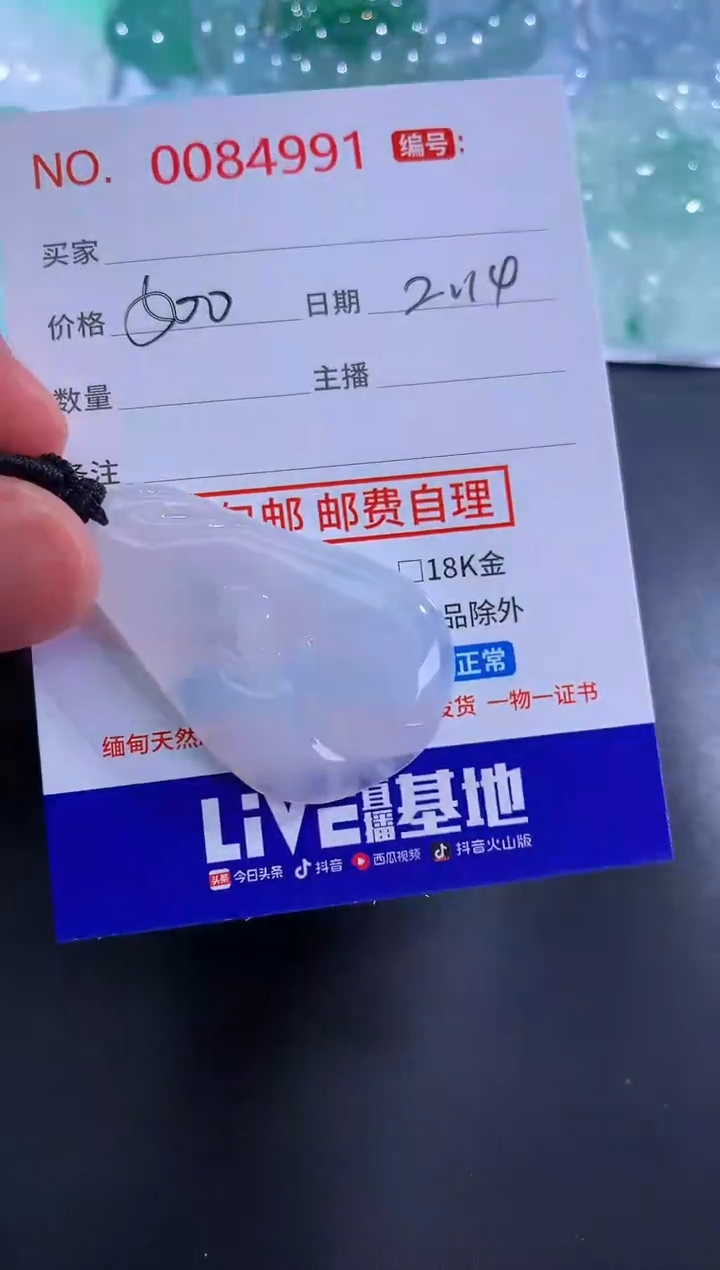 【闪购商品】翡翠颈饰未镶嵌！