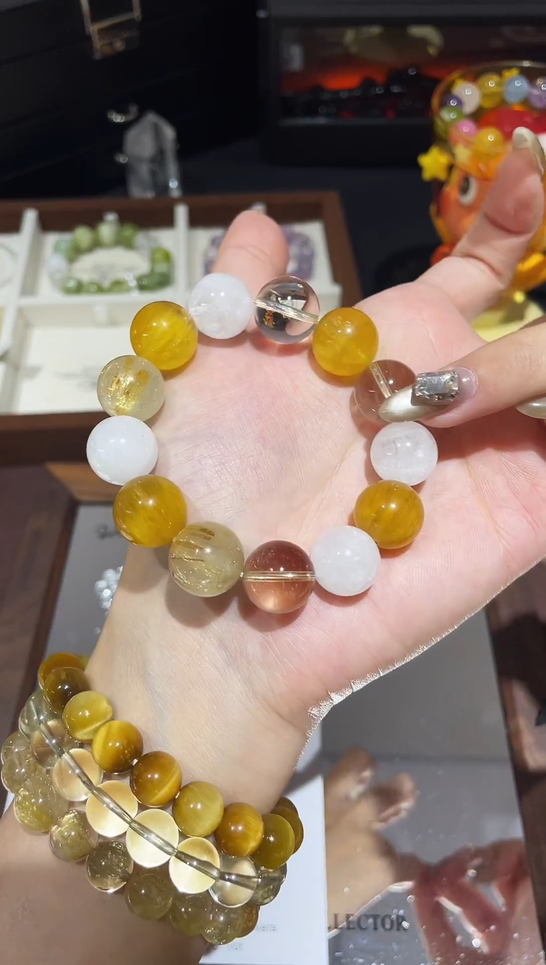 未镶嵌手链水晶111