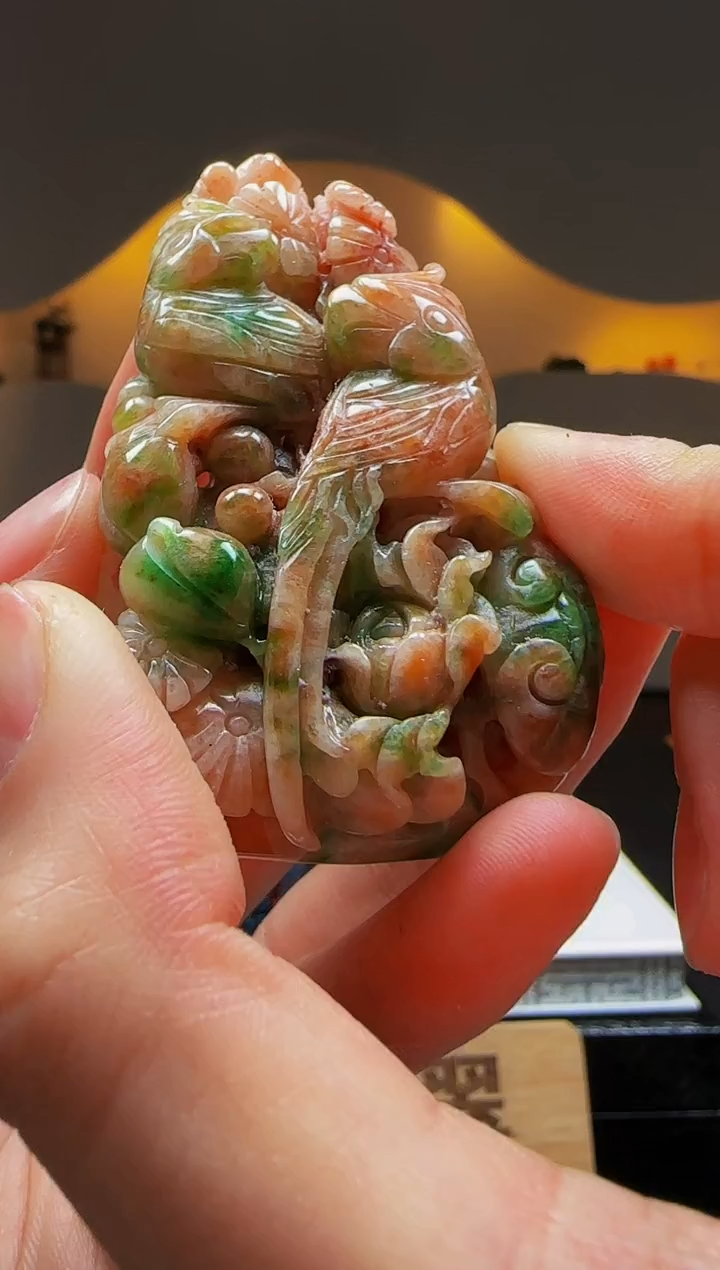 【闪购商品】定制翡翠未镶嵌Q02188翡翠毛货