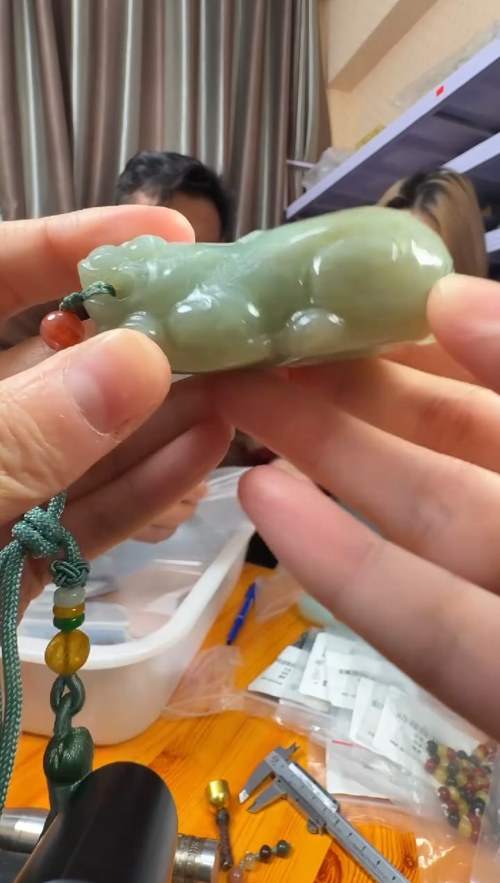 未镶嵌和田玉挂件WJS1228-30 有棉