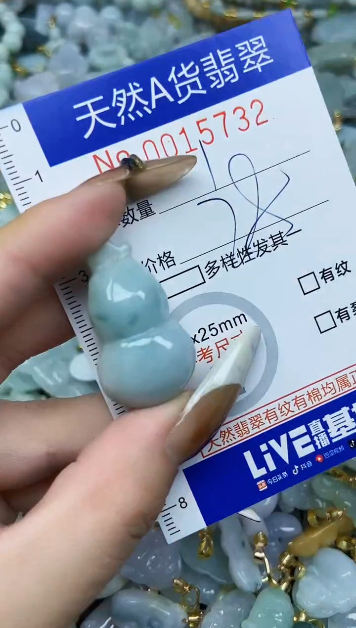 【闪购商品】翡翠颈饰未镶嵌天然A货翡翠
