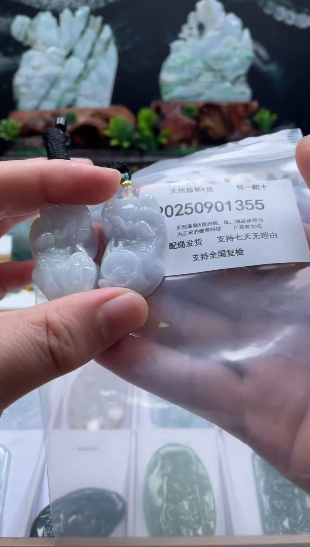 颈饰未镶嵌翡翠翠峰珠宝202512020090