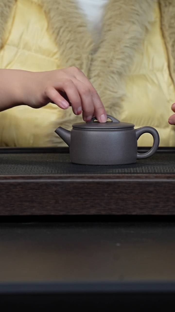 【闪购商品】紫砂茶壶微瑕孤品天青泥汉瓦