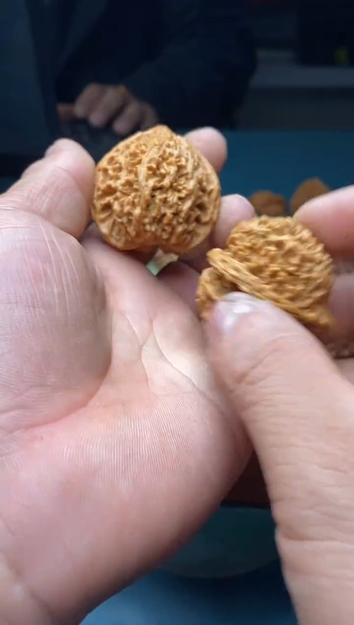 把件文玩核桃l*野生麒麟40左右全品a914