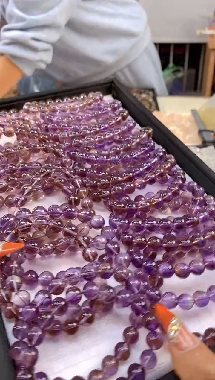 【闪购商品】水晶手串未镶嵌053/多样性发其一/卡10