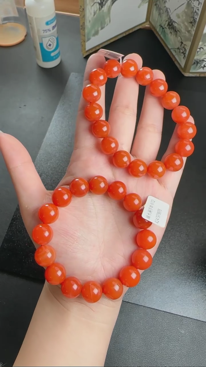 【闪购商品】南红玛瑙手串未镶嵌WY0114064多样性发一