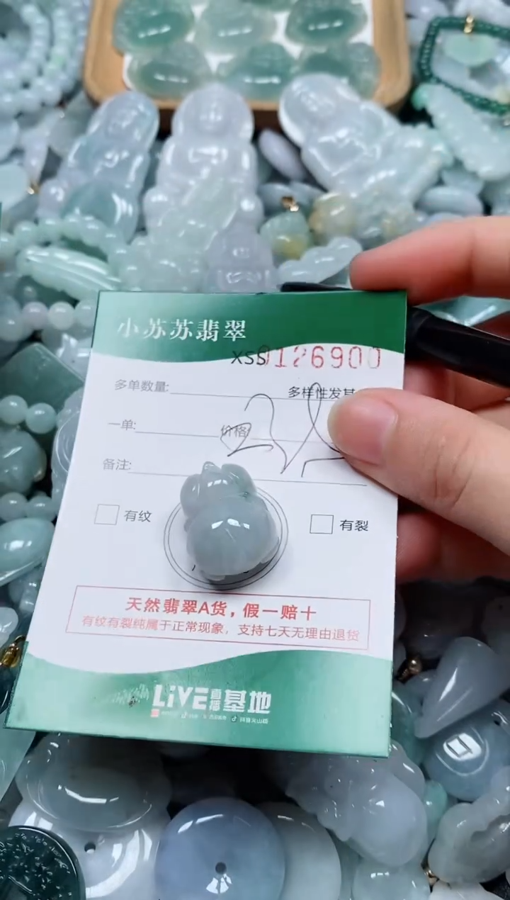 翡翠未镶嵌颈饰闪购商品0126899