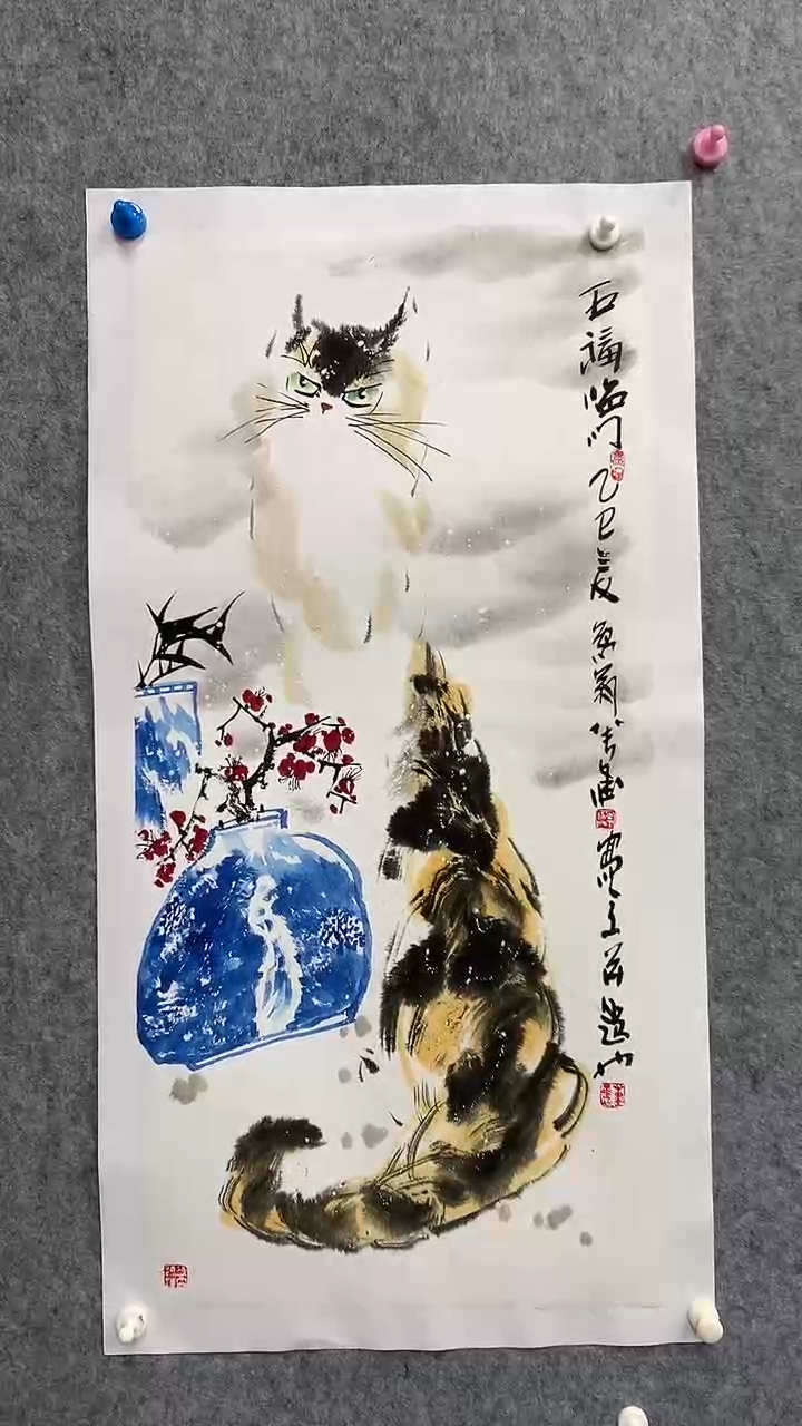国画李瑞卿老师三尺