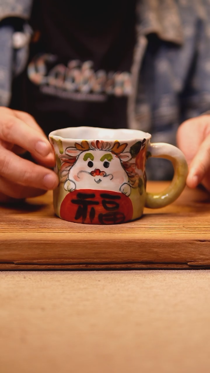 @@陶园瓷舍@@纯手工手绘@高温釉下彩