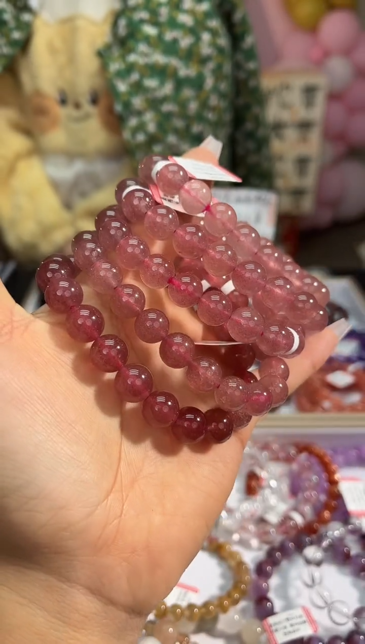 【闪购商品】石英质玉手链未镶嵌200多样性发其一/