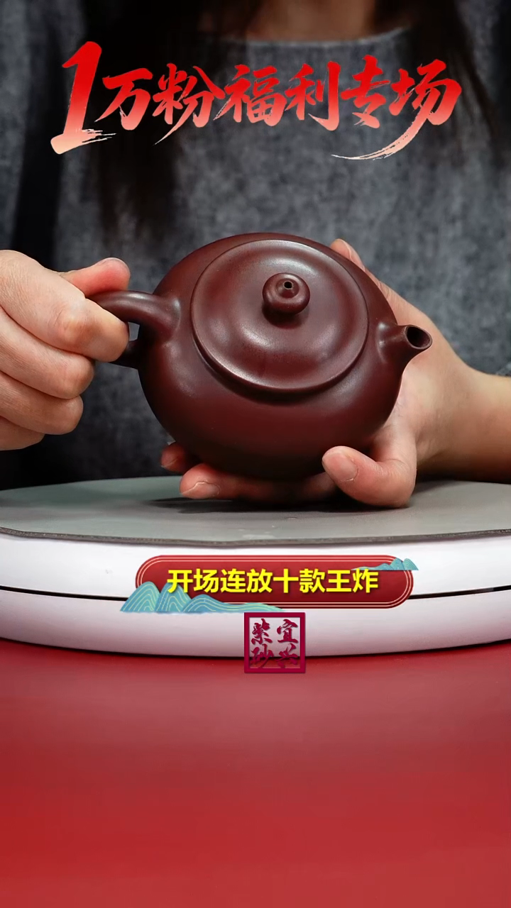 茶壶紫砂李传荣S级龙血砂光素寒江180CC