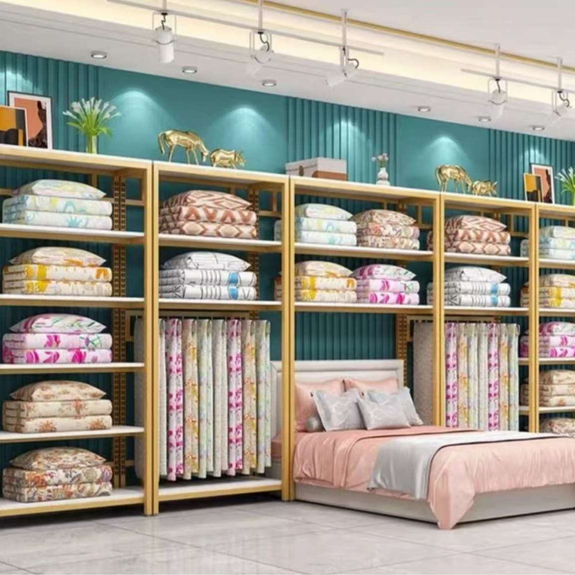 【美总专属】2025款秋冬轻奢宫廷风贡缎提花中式四件套 唐宫燕