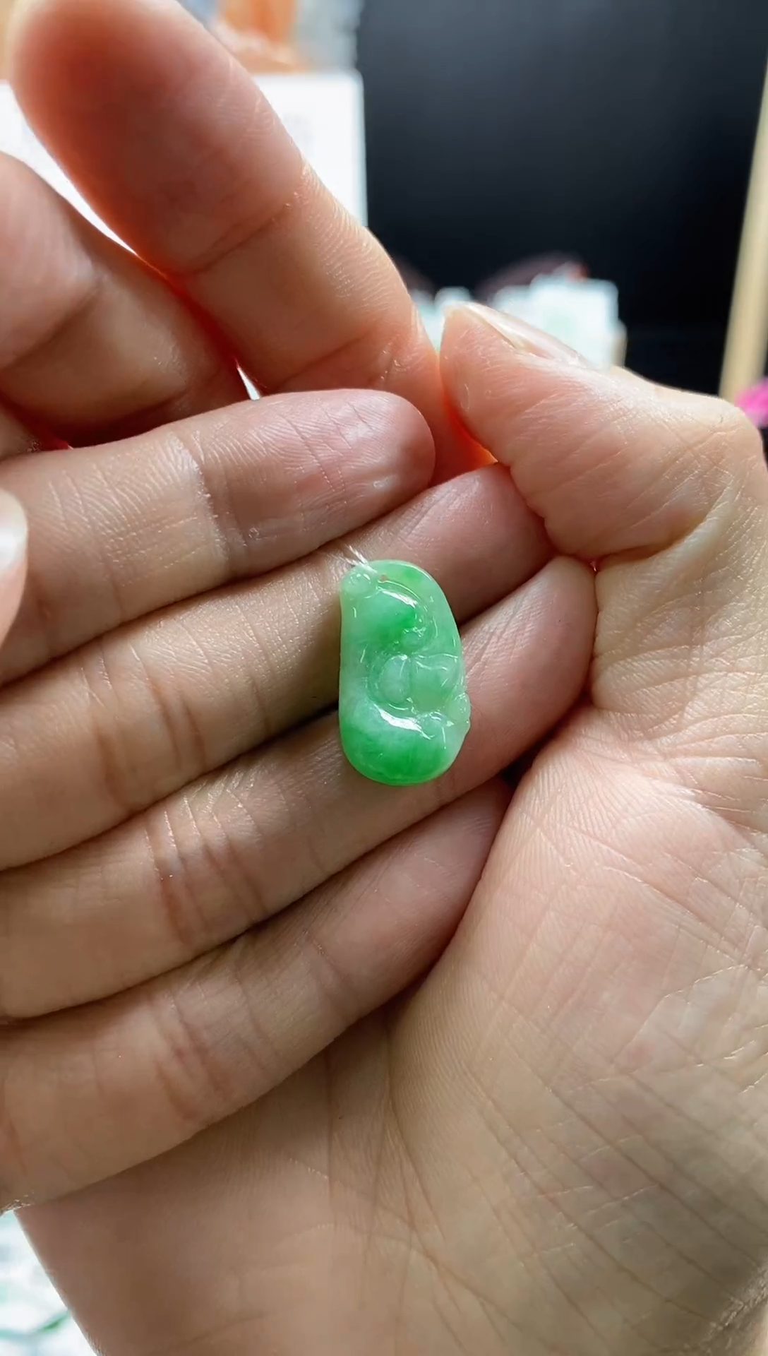 【闪购商品】翡翠颈饰未镶嵌102如意