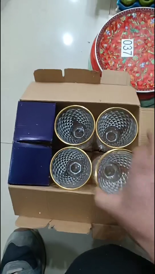 【闪购商品】瓷红酒杯4个装