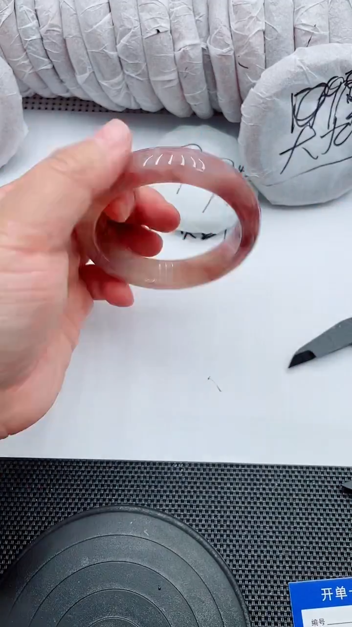 未镶嵌手镯石英质玉17-59-60