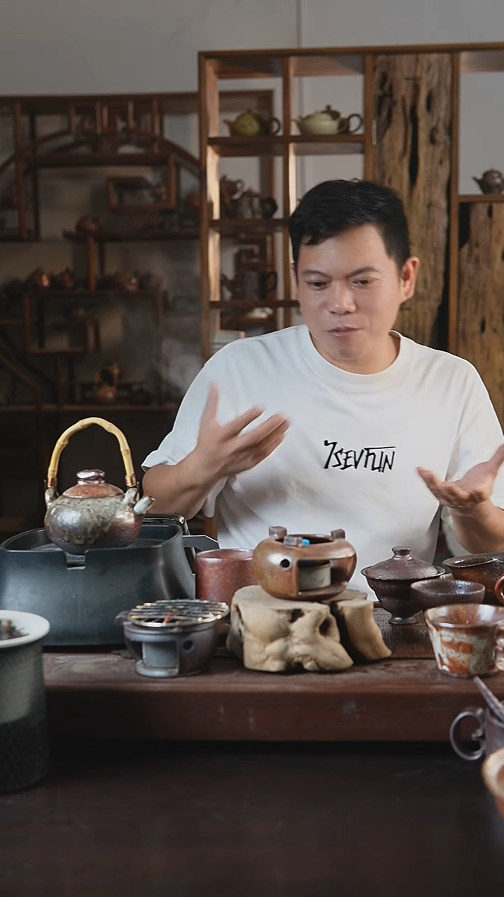 紫砂全手工仿古温茶炉