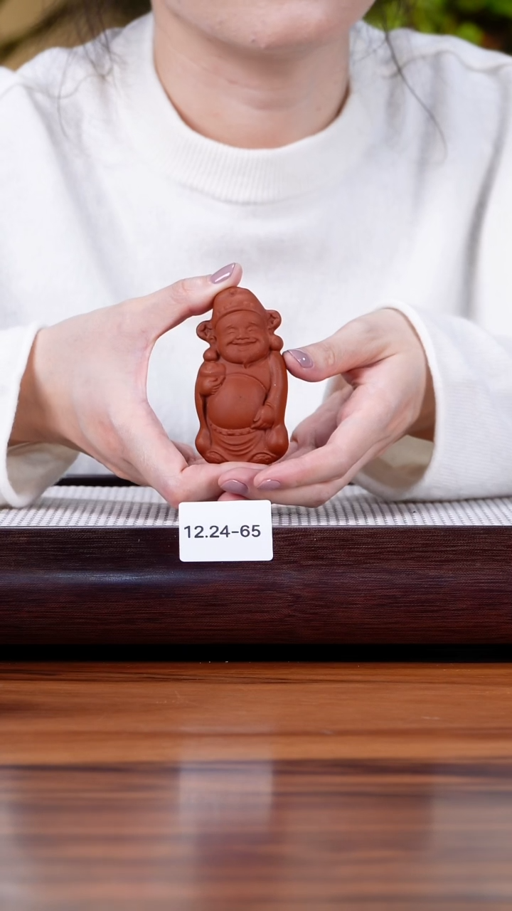 茶壶紫砂柯*12.24-65 财神