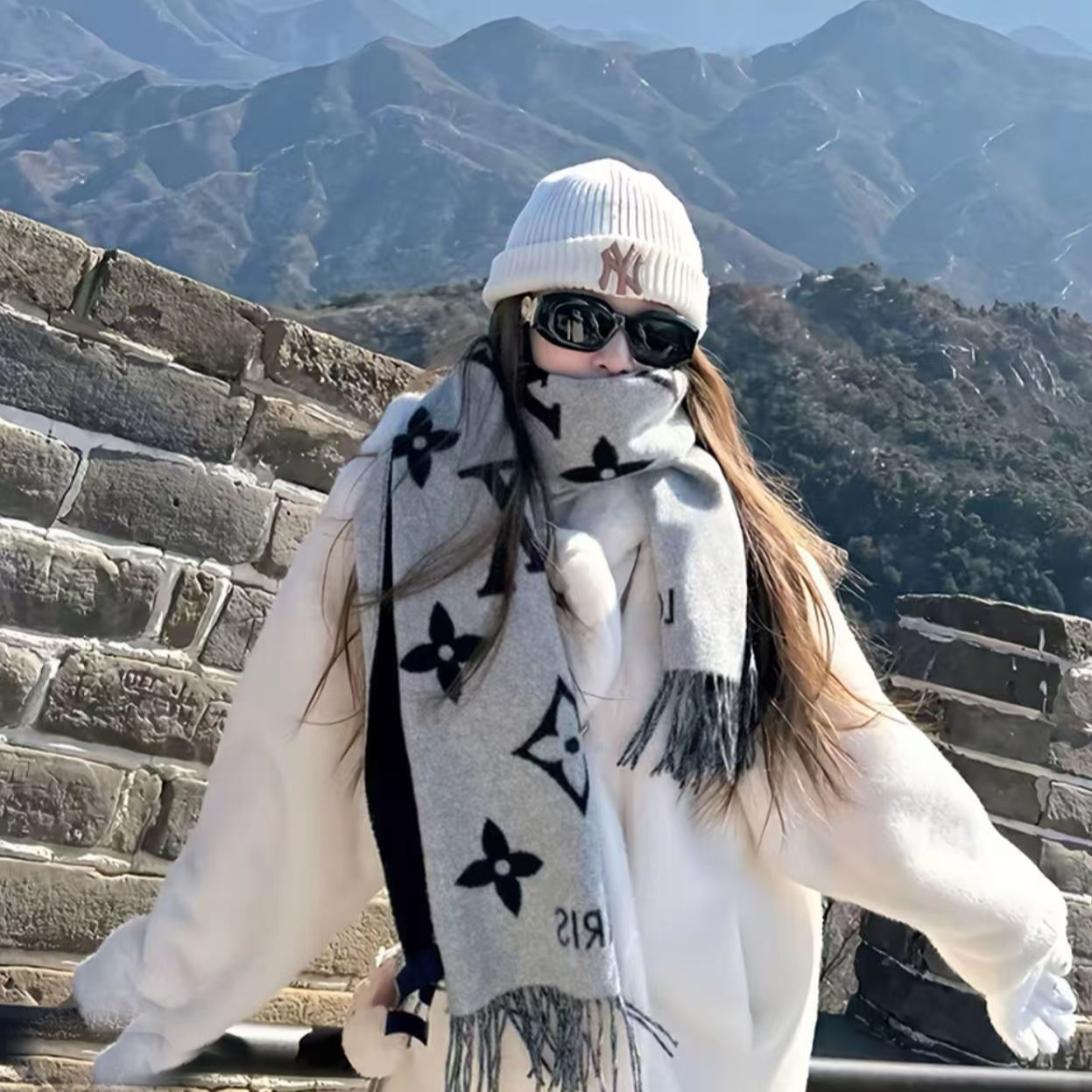 【专柜-同款】秋冬新款保暖围巾