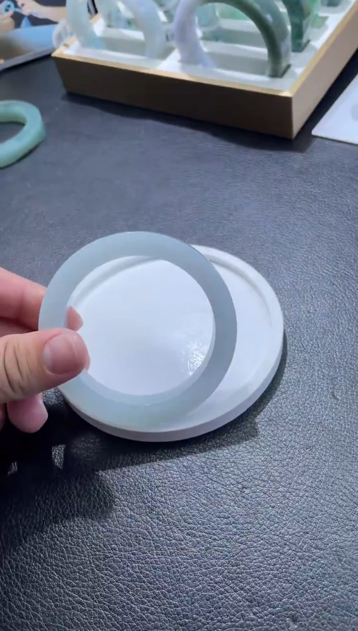 未镶嵌手镯定制翡翠手镯DDJ发一件