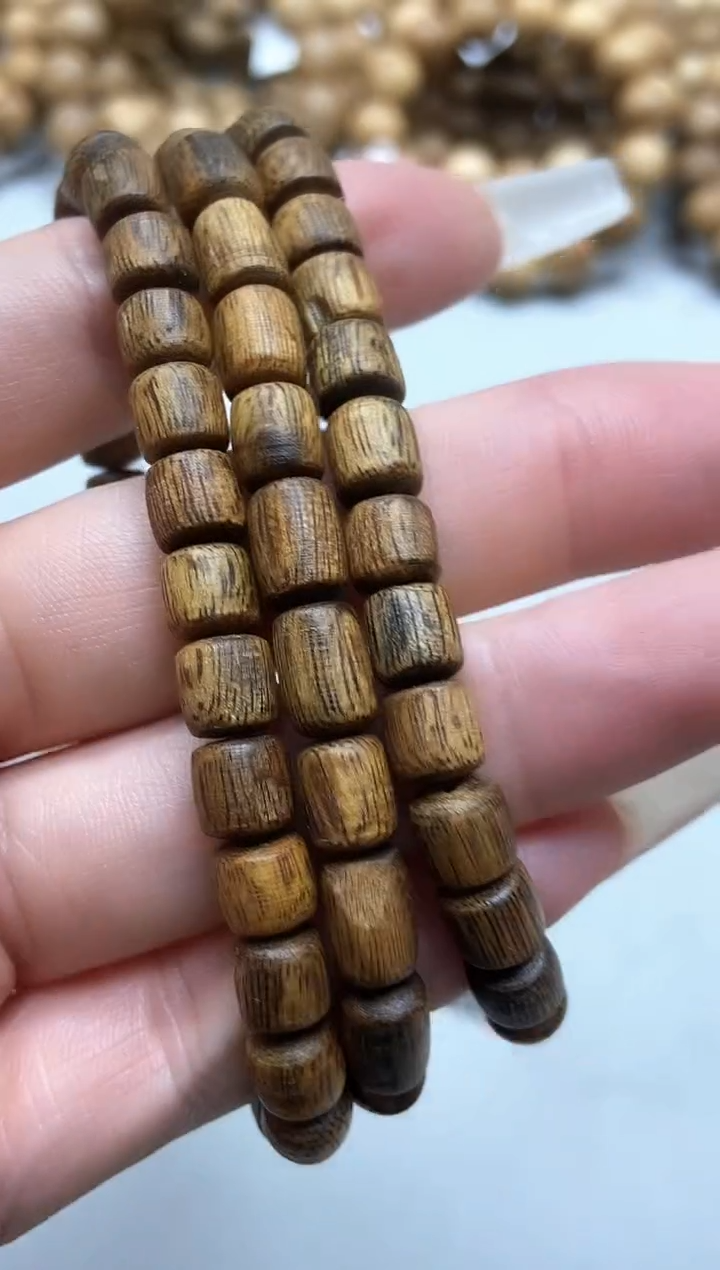 【闪购商品】沉香手串海南红金猊随型单圈多样性发其一