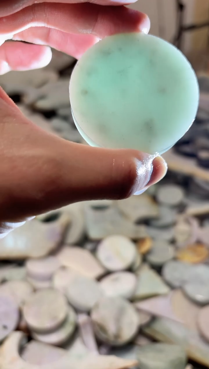 【闪购商品】翡翠颈饰未镶嵌A货吴玉283