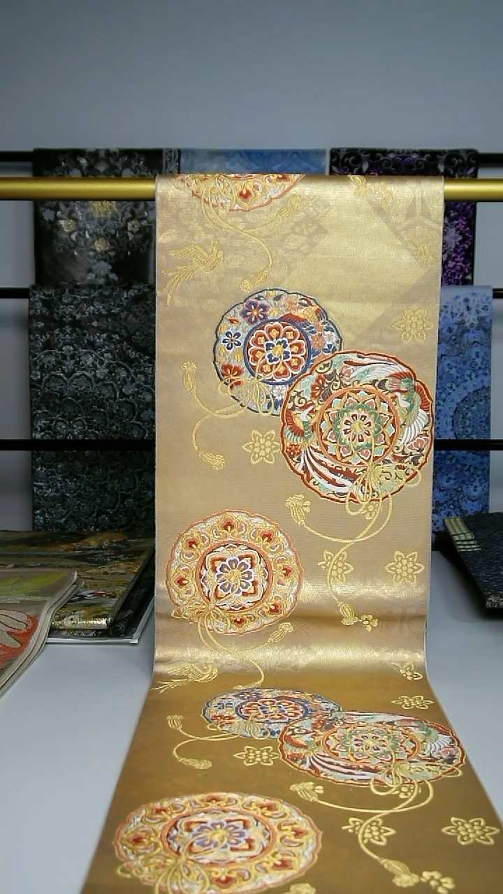 织绣织锦87凤凰宝相花