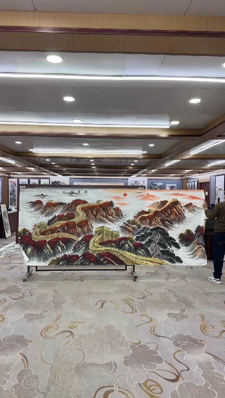 【闪购商品】绘画1王红兵-大丈二-山水国画